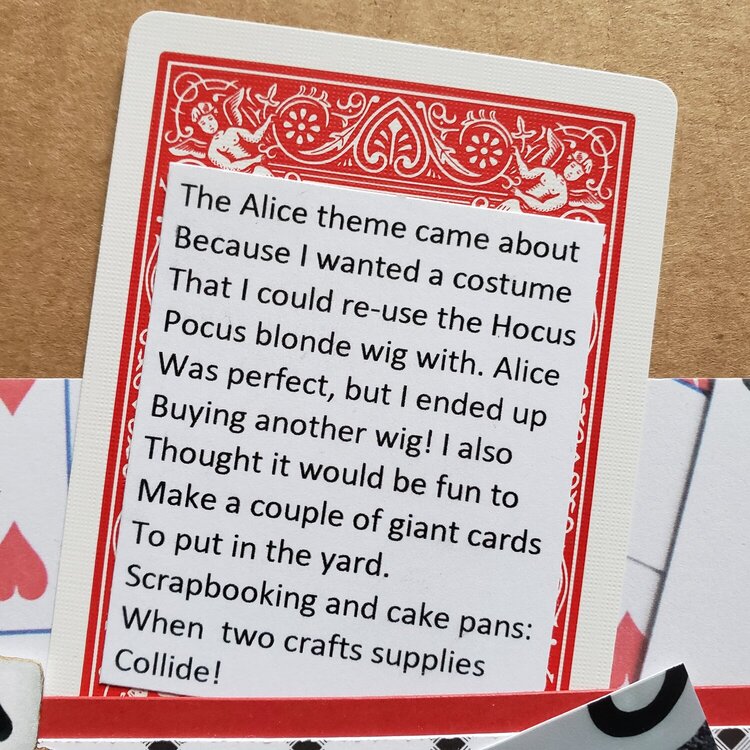 Alice In Wonderland &quot;Call Out the Cards&quot;