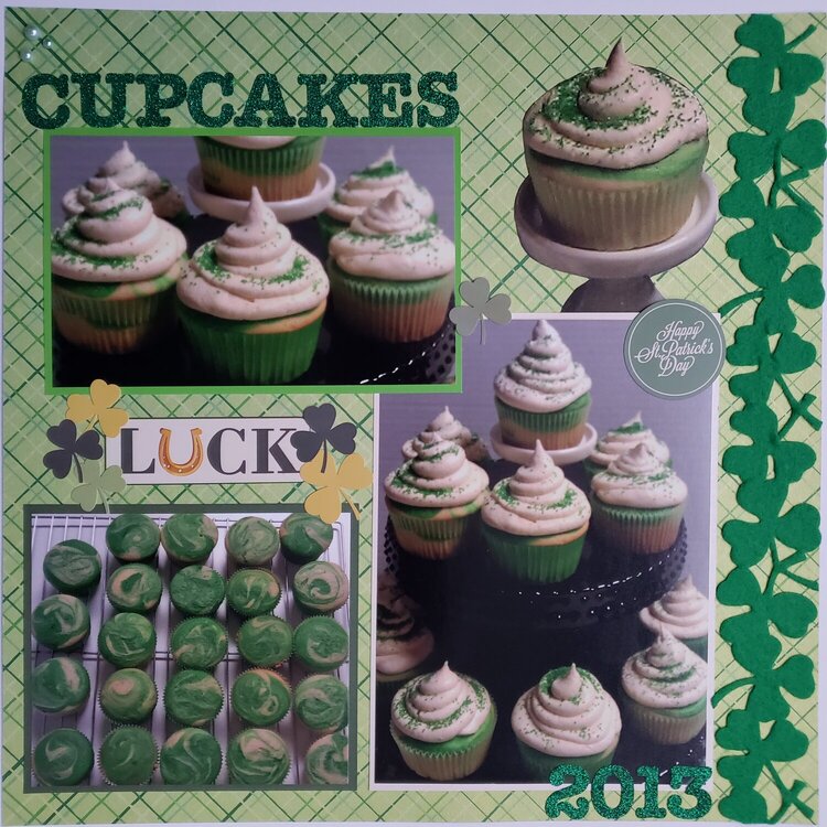 2013 St. Patrick&#039;s Cupcakes