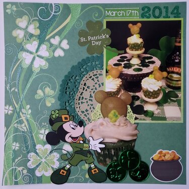 2014 St. Patrick&#039;s Cupcakes