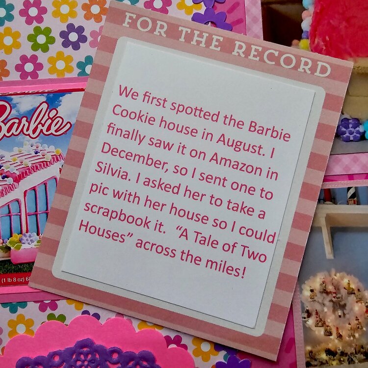 Silvia&#039;s Barbie Cookie House