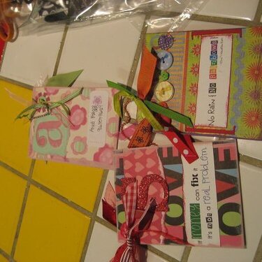 luggage tags, birthday party favors