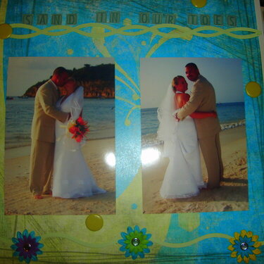 Wedding Pics &quot;Sand in our Toes&quot;