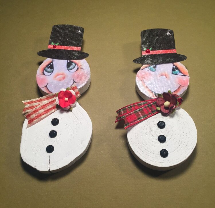 Snowman Christmas Ornaments