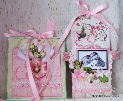 Birthday Pocket card tag holder