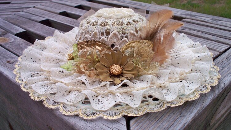 Victorian hat.