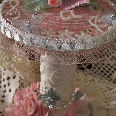 shabby chic Altered Spool