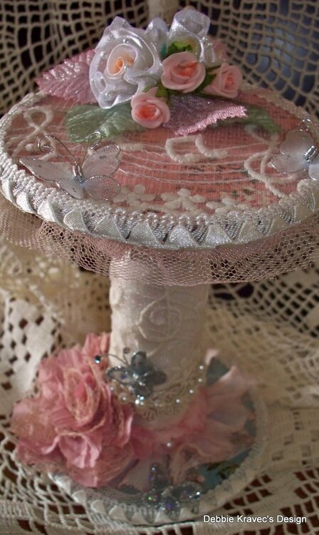 shabby chic Altered Spool