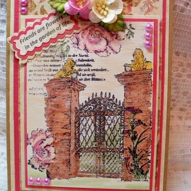 LaBlanche Stamped Card