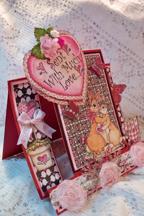 Valentine Day Card-Side View