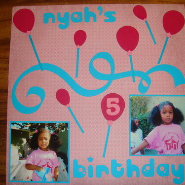Nyah&#039;s 5th birthday