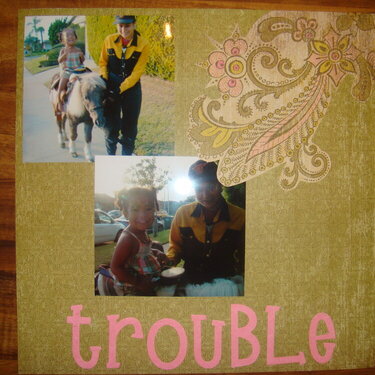 trouble