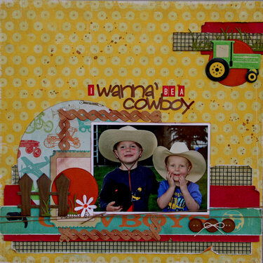 I Wanna&#039; Be A Cowboy **Cheery Lynn Designs**