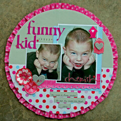 Funny Kid (Feb Serendipity Scrapbooks kit)