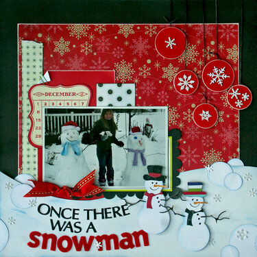 Once There Was A Snowman **Cheery Lynn Designs**