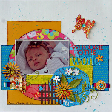 Welcome To The World **Cheery Lynn Designs**