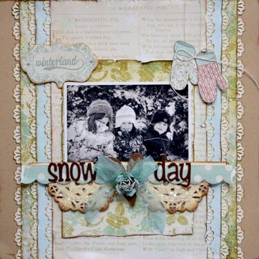 Snow Day * My Creative Scrapbook *