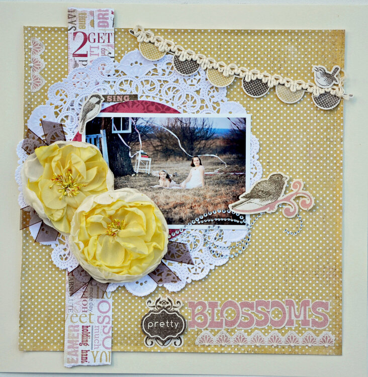 Pretty Blossoms - My Creative Scrapbook