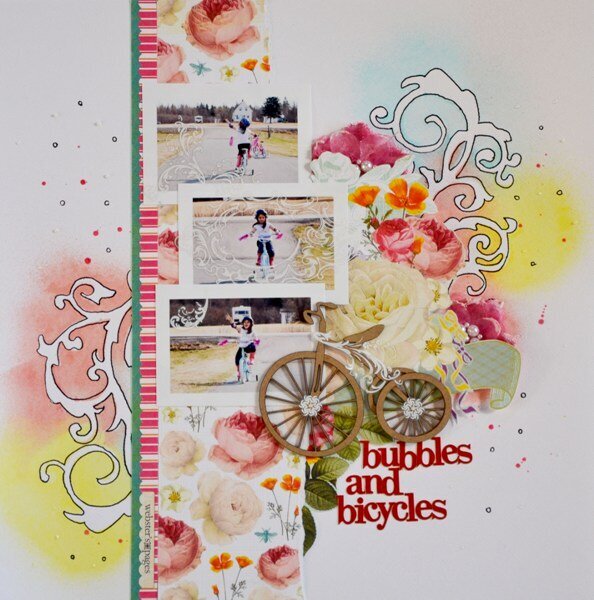 Bubbles and Bicycles * My Creative Scrapbook *