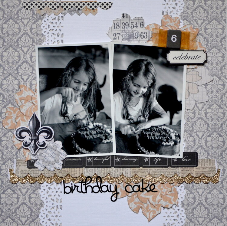 Birthday Cake - My Creative Scrapbook