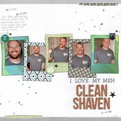 i like my men clean shaven || HappyGRL