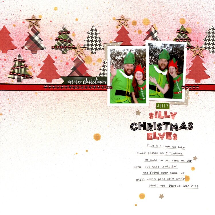 silly christmas elves (my creative scrapbook) || happyGRL