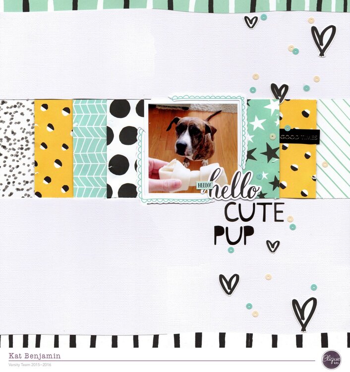 hello cute pup (clique kits) || happyGRL