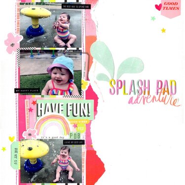 splash pad adventure (paper issues) || happyGRL