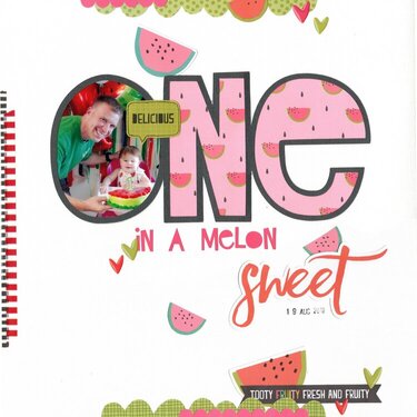 one in a melon (paper issues) || happyGRL