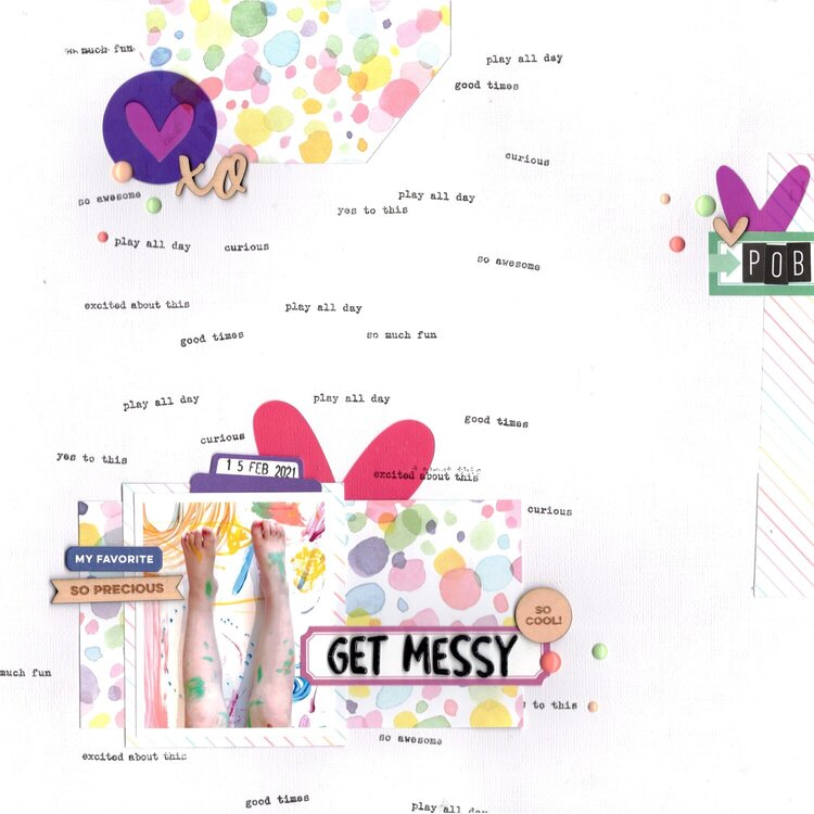 get messy (paper issues) || happyGRL