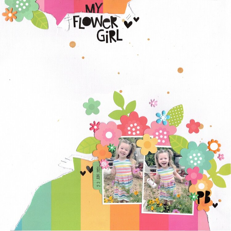 my flower girl (paper issues) || happyGRL