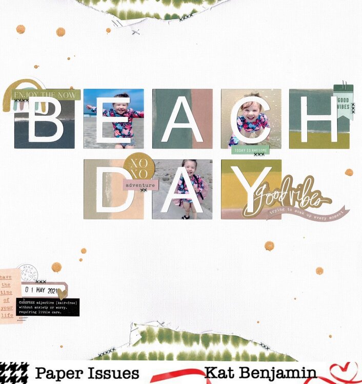 beach day (paper issues) || happyGRL