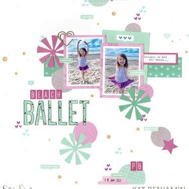 beach ballet (elle&#039;s studio) || happyGRL