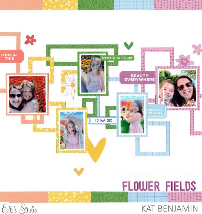 flower fields (elle&#039;s studio) || happyGRL