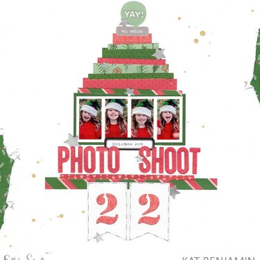 christmas card photo shoot 2022 (elle&#039;s studio) || happyGRL