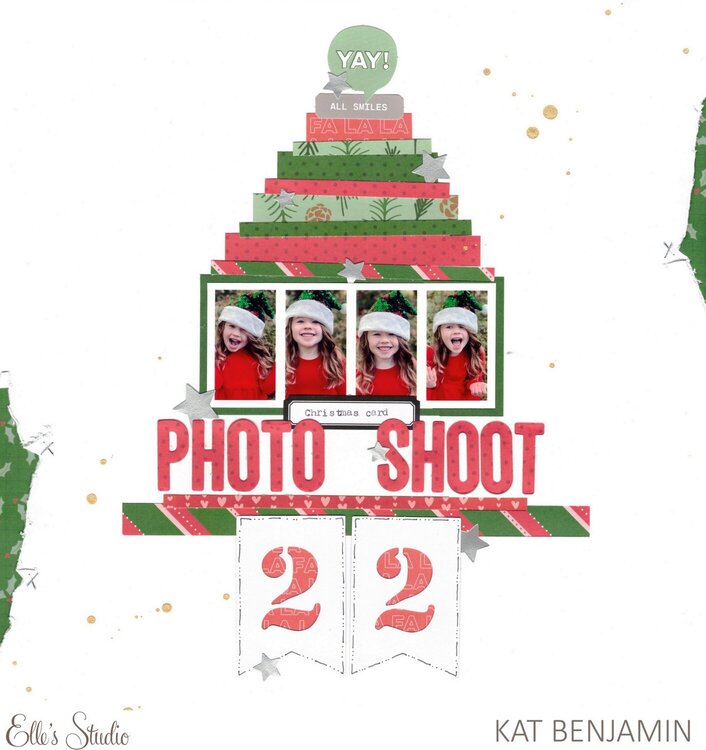 christmas card photo shoot 2022 (elle&#039;s studio) || happyGRL