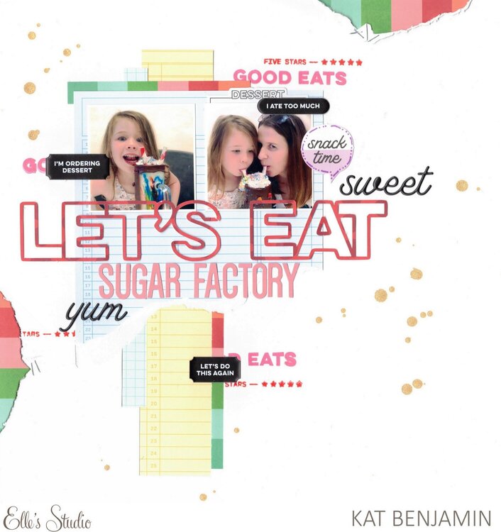 let&#039;s eat sugar factory (elle&#039;s studio) || happyGRL