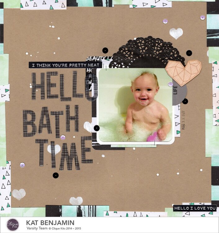 hello bath time (clique kits) || HappyGRL
