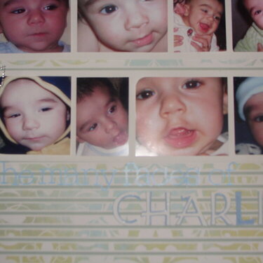 many faces of charlie left side