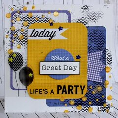 Life's a Party - Kaisercraft Dt - 2 Cool 4 School Collection