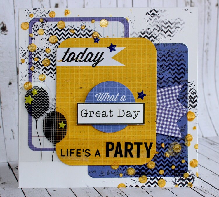Life&#039;s a Party - Kaisercraft Dt - 2 Cool 4 School Collection