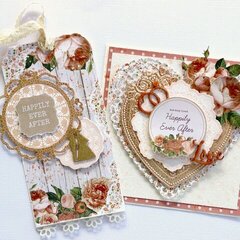 Wedding Card + Matching Gift Tag