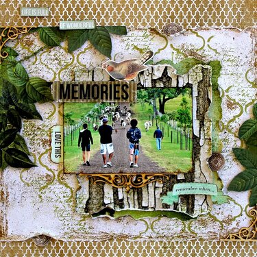 Life is Full of Wonderful Memories - Kaisercraft DT