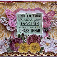 Chase Your Dreams Card - Kaisercraft DT