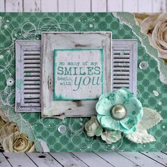 Window Card- Kaisercraft DT - Blue Bay Collection