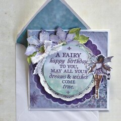 Fairy Card - Kaisercraft Fairy Dust