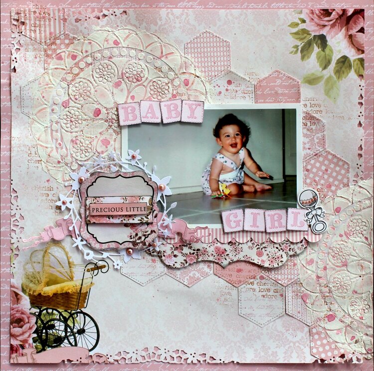 Precious Little Baby Girl - Kaisercraft DT