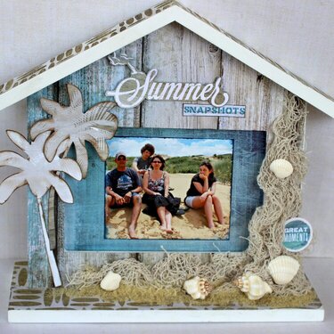 Kaisercraft DT - Altered Frame - Sandy Toes Collection
