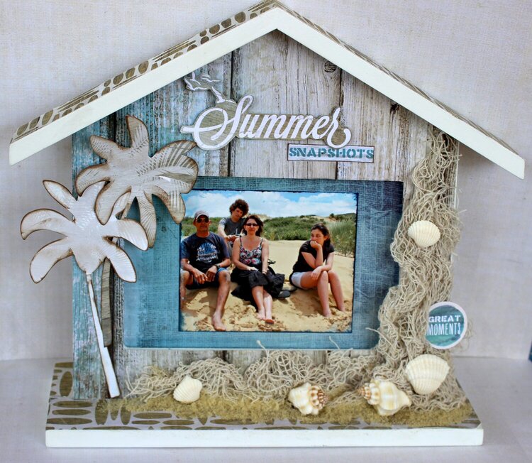 Kaisercraft DT - Altered Frame - Sandy Toes Collection