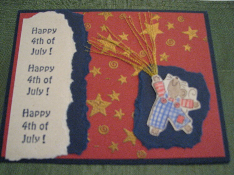 4th of July Card!