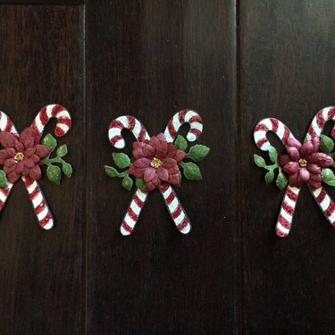 Floral Embellishments for August Embellishment Swap